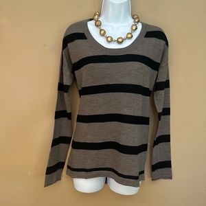 Willi Smith Striped Merino Wool Sweater Medium Gently worn 100% merino wool